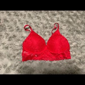 Red Victoria’s Secret Pink Bralette